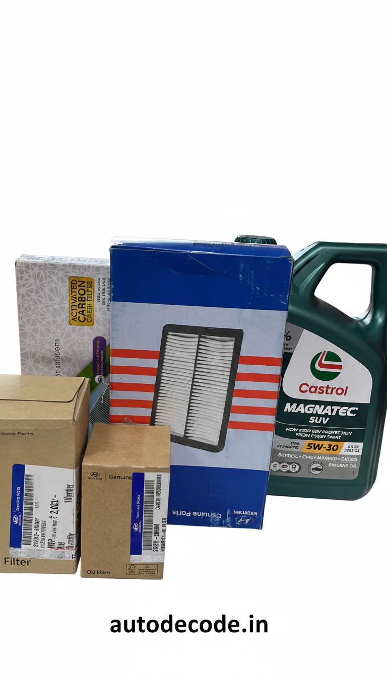 Hyundai Creta Diesel (2015–2019) Service Kit – Genuine Oil & Filters