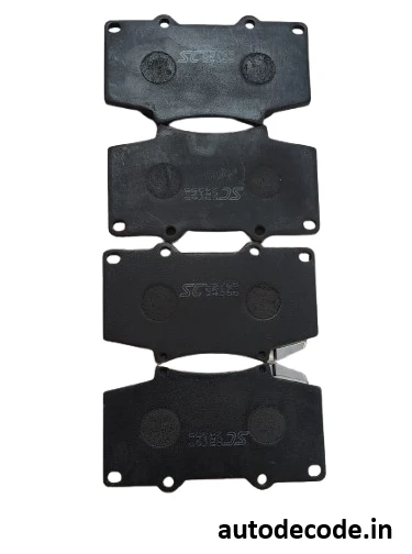 Front Brake Pads For Toyota Fortuner Type-2  – Super Circle (Super Premium)